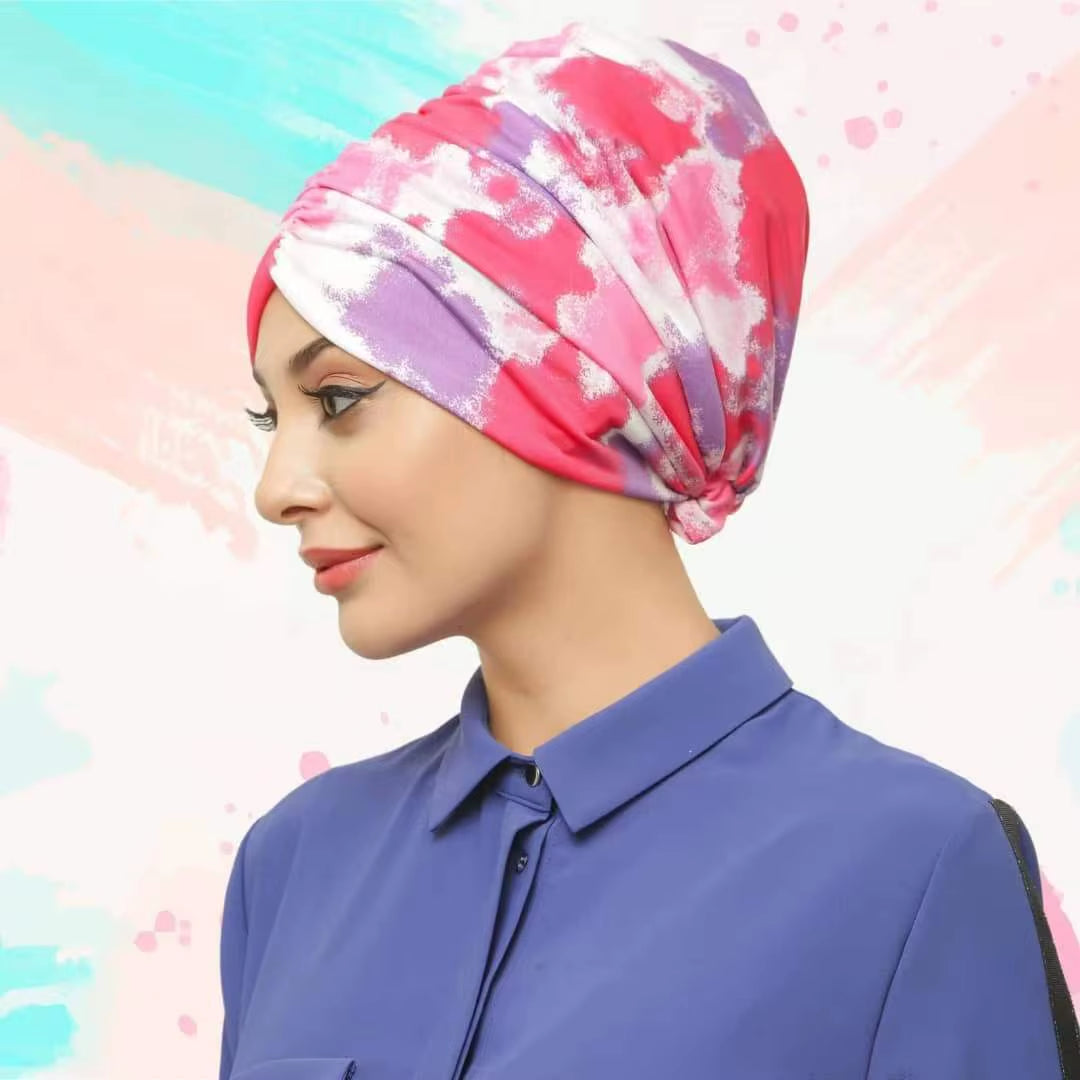 Muslim Instant Turban Abaya Hijab Undercap Abayas Hijabs Cap for Woman Jersey Islamic Dress Women Turbans Crinkle Head Wrap Scar