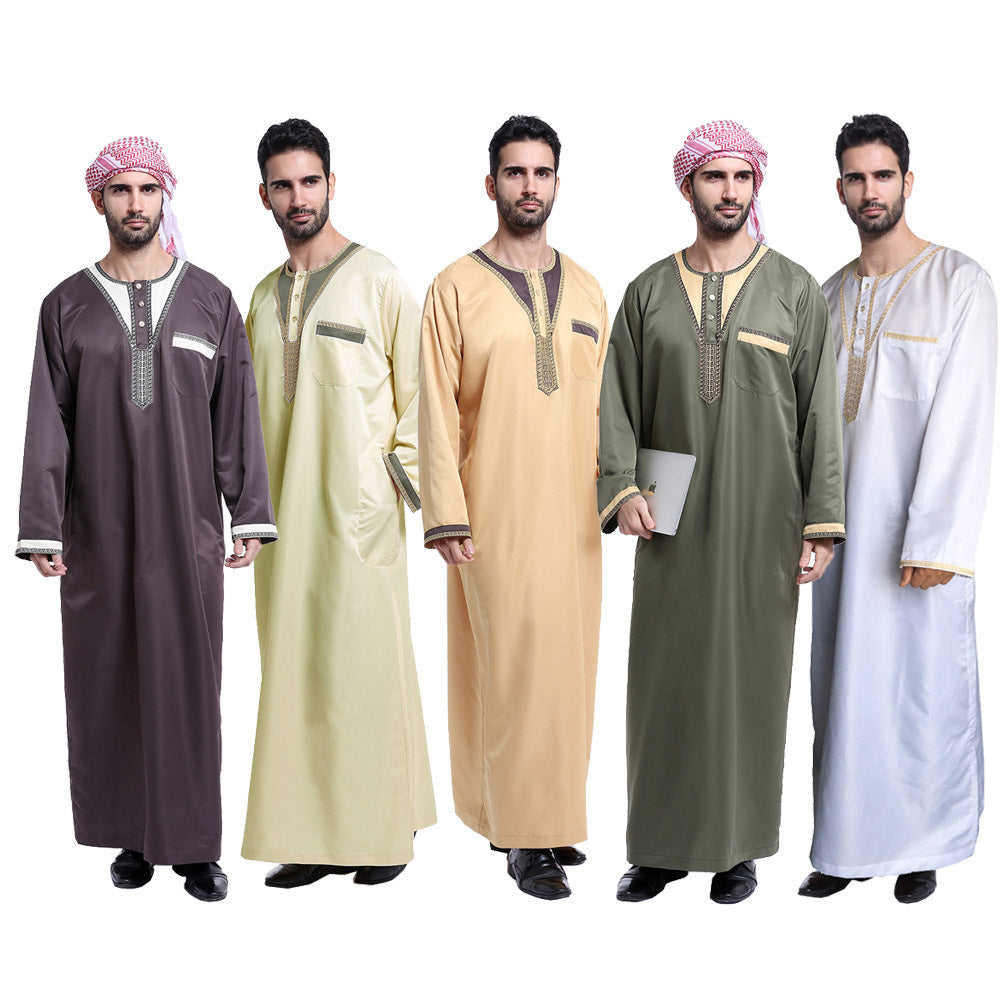 Men's Arab Middle Eastern Muslim Robe