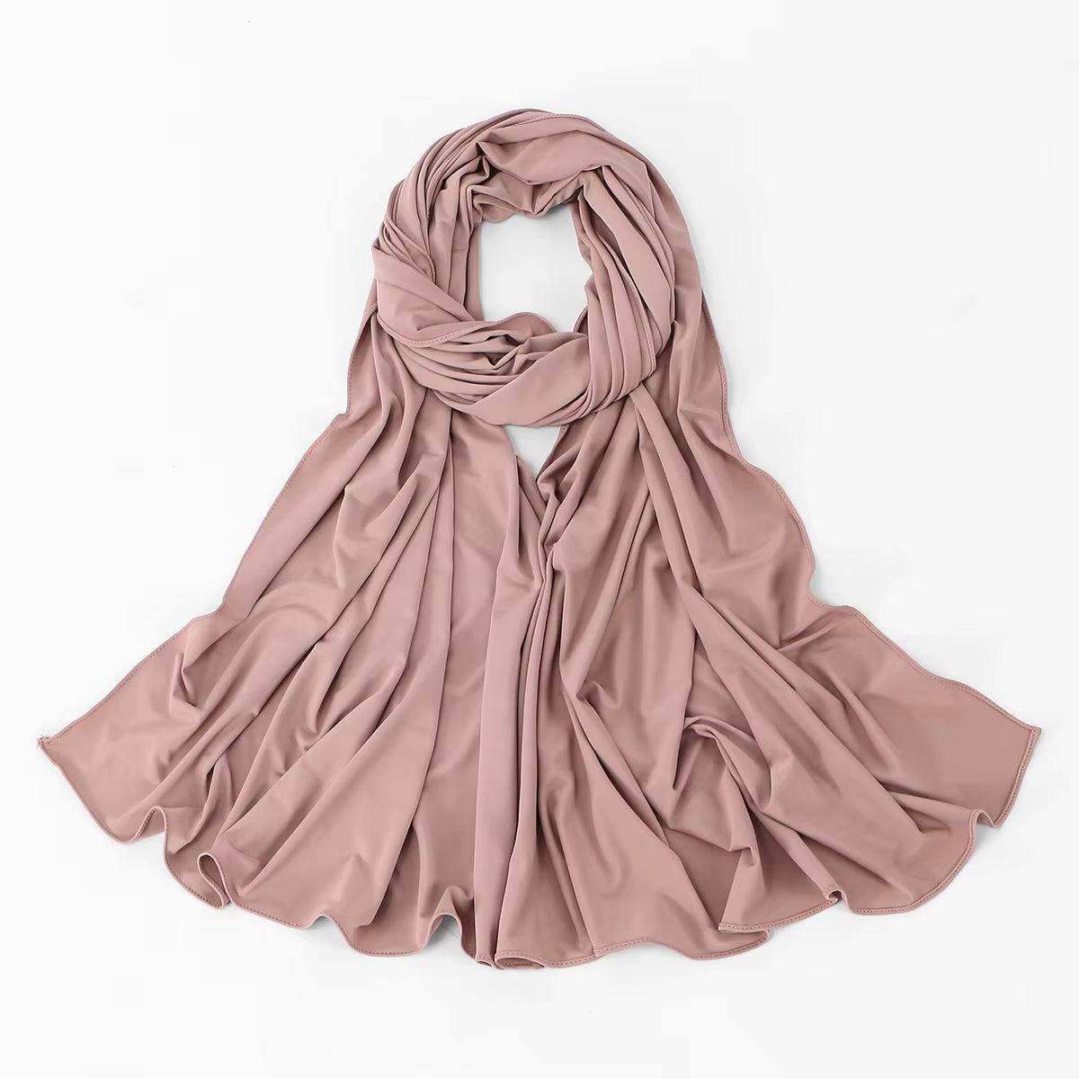 New Muslim Women Hijab Liquid Jersey Scarf Ramadan Headwraps Shawls Islam Headscarves Muslim Fashion Islam Shawl ﻿180*60Cm