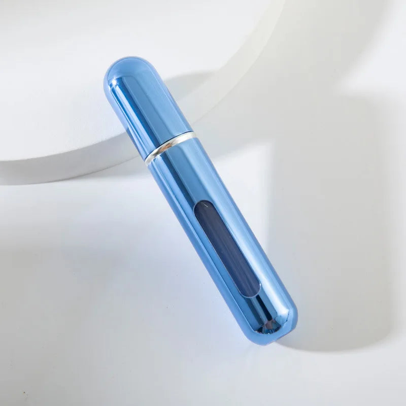5Ml /10Ml Mini Portable Bottom-Filling Pump Perfume Bottle Sample Perfume Refillable Spray Bottle Empty Cosmetic Containers Set