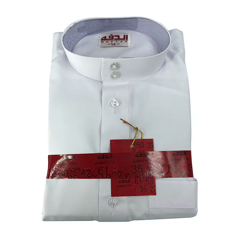 Customized Islamic Clothing Men Length Long Sleeve Loose Muslim Men Saudi Arabia Pakistan Kurta Muslim Costumes Muslim Dress Kaf