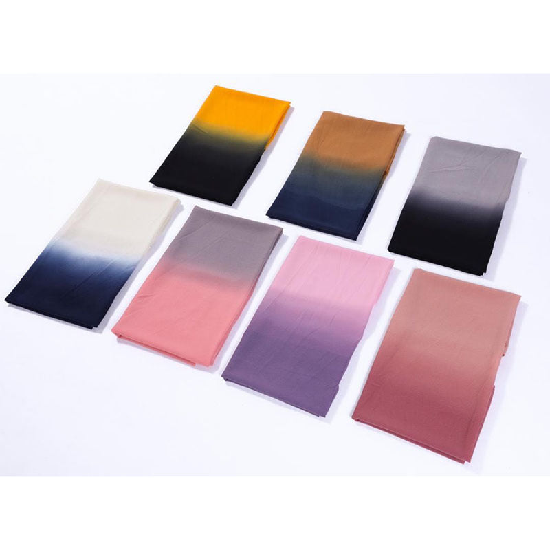 New Muslim Scarf, Pearl Chiffon Hand-Painted Gradient