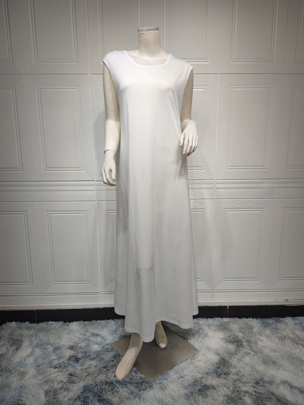 Elegant Muslim Satin Robe for Women