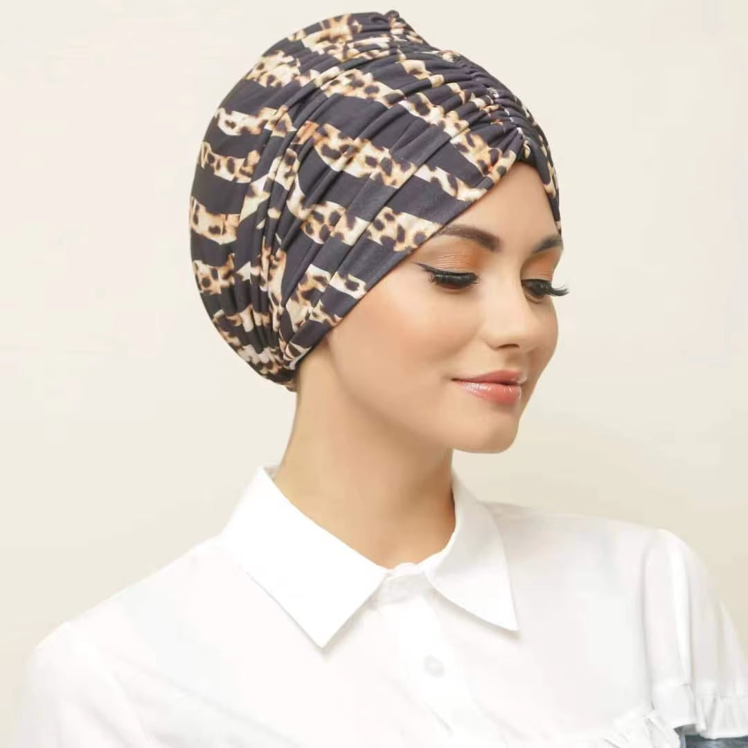 Muslim Instant Turban Abaya Hijab Undercap Abayas Hijabs Cap for Woman Jersey Islamic Dress Women Turbans Crinkle Head Wrap Scar