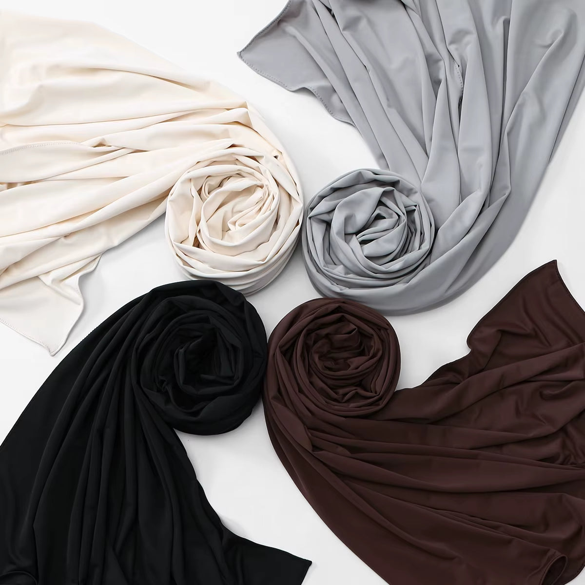 New Muslim Women Hijab Liquid Jersey Scarf Ramadan Headwraps Shawls Islam Headscarves Muslim Fashion Islam Shawl ﻿180*60Cm