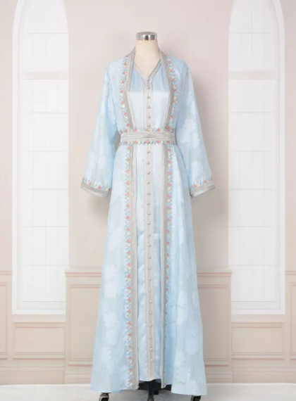Middle East Women's Muslim Dress Elegant Dress