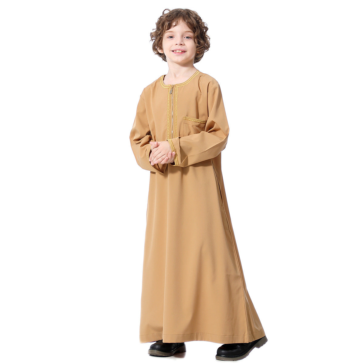Middle Eastern Teen Boy Robe for Muslim Wear