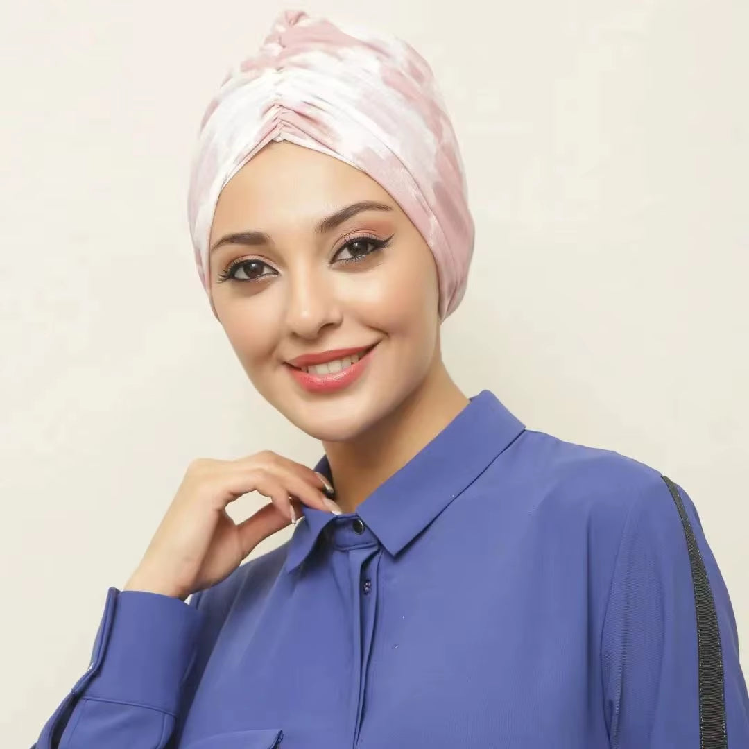Muslim Instant Turban Abaya Hijab Undercap Abayas Hijabs Cap for Woman Jersey Islamic Dress Women Turbans Crinkle Head Wrap Scar