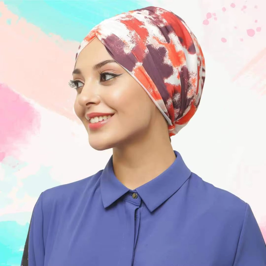 Muslim Instant Turban Abaya Hijab Undercap Abayas Hijabs Cap for Woman Jersey Islamic Dress Women Turbans Crinkle Head Wrap Scar