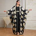 Arab Morocco Muslim Dress Abaya 2 Piece Set Women Ramadan Abayas Dubai Turkey Islam Kaftan Longue Musulmane Vestidos Largos 2022